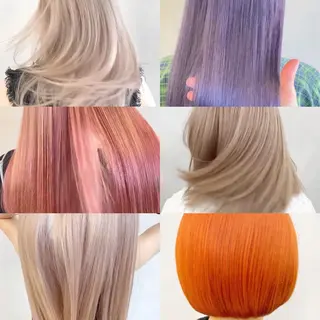 ミディアム カラー ハイトーン特化サロン 代表 中谷蓮のヘアスタイル