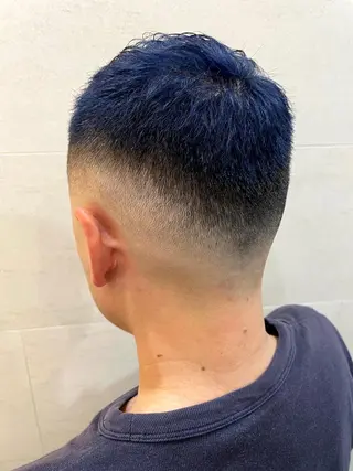 ショート メンズ Graceful BarBer platinum所属・無料メンズカット💈 遠山泰輝のヘアスタイル