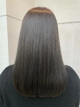 ロング カラー 前髪顔周り✂️店長 ❤️アマミヤ❤️のヘアスタイル