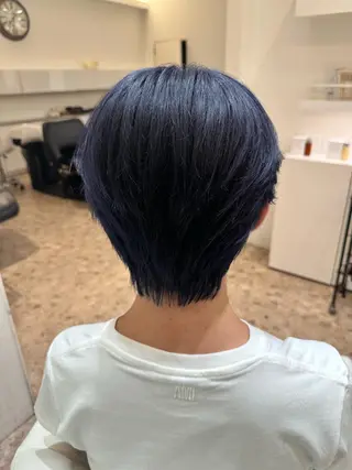 ショート カラー ヘアアレンジ メンズ KING of hair byNOISM所属・京都メンズ特化✨ No. 1/ユウキのヘアスタイル