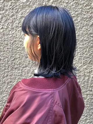 ショート カラー SALOWIN所属・ブリーチ✨ ボブ✨レイヤーのヘアスタイル