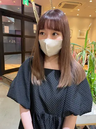 ロング 透明感ニュアンス 柔らかstyle🤍のヘアスタイル