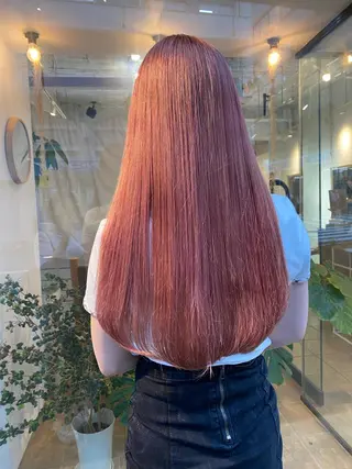 ロング カラー Joule銀座 石山あやのヘアスタイル