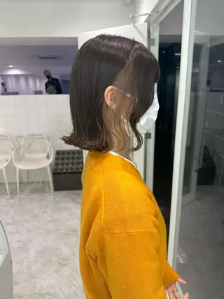 セミロング 🪞ハイトーン🪞 🤍waka🤍のヘアスタイル