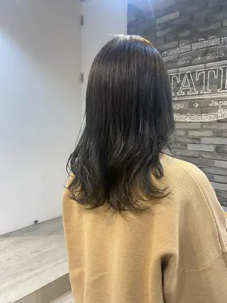 ロング カラー 韓国ヘア☁️ mitsukiのヘアスタイル