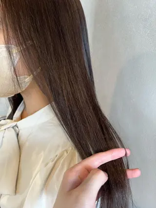 ロング カラー orente  omotesando所属・kato himariのヘアスタイル