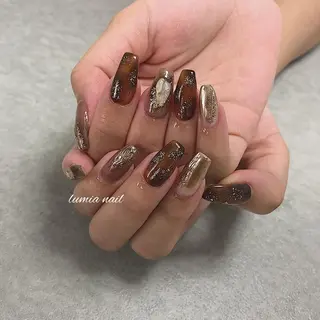 ネイル nail&eyelash Rine所属・Rine 放出 (リネ)のネイルデザイン