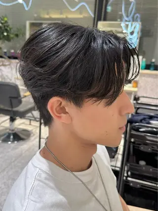 メンズ ハイトーン/艶カラー 🫧 ユイナのヘアスタイル