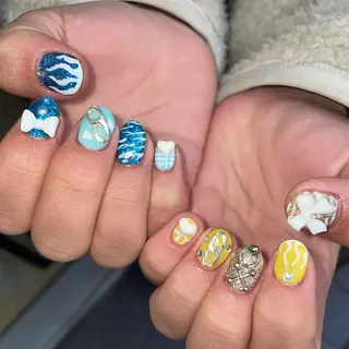 ネイル 【 ネイリスト&アイ リスト】キヨカのネイルデザイン