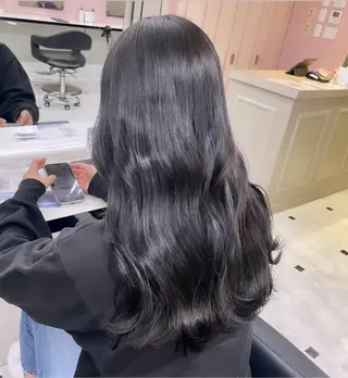 カラー 韓国/うる艶カラー 💍ayana💍のヘアスタイル