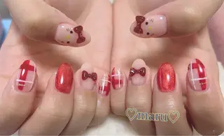 ネイル まるみ ♡のネイルデザイン