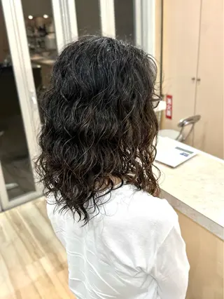 セミロング 美容室　アンジュ　みやき店所属・田中 純平のヘアスタイル