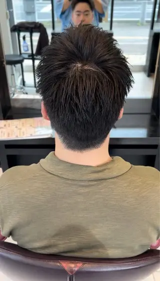 ショート メンズ EARTH大宮宮原店所属・ri kuのヘアスタイル