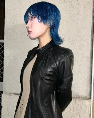 ショート カラー CACHÉ所属・大阪/堀江/ いわもと　りゅうやのヘアスタイル