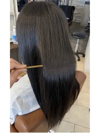 ロング 泉川 みかのヘアスタイル