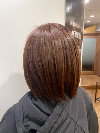 ショート カラー I's hair NUBOU所属・小守林 蘭のヘアスタイル