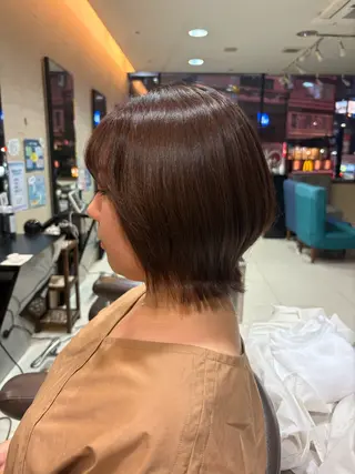 ショート ショートボブモデル募 集中🎀Ruka🎀のヘアスタイル