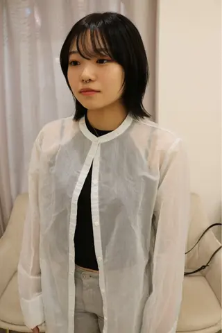 ショート カラー 松村 澪里のヘアスタイル