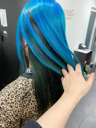 ロング 👻個性派/透明感 /栄/misaのヘアスタイル