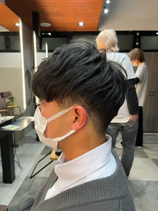 メンズ 縮毛矯正/髪質改善/ ハイトーン/Makoのヘアスタイル