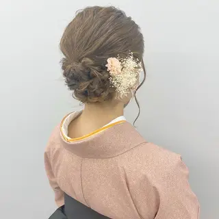 ミディアム ヘアアレンジ Elle✂︎ Riinaのヘアスタイル