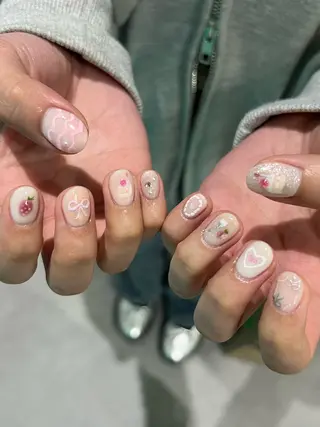 ネイル GO TODAY SHARE SALON 新宿Gratia店所属・RURU nailのネイルデザイン