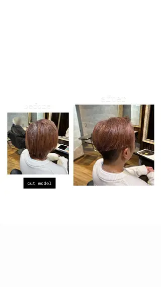 メンズ メンズカットモデル 無料Ai𑁍松本のヘアスタイル
