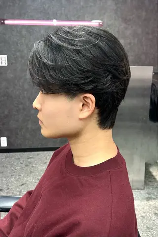 ショート カラー メンズ メンズ専門 スタイリスト前田雄輝のヘアスタイル