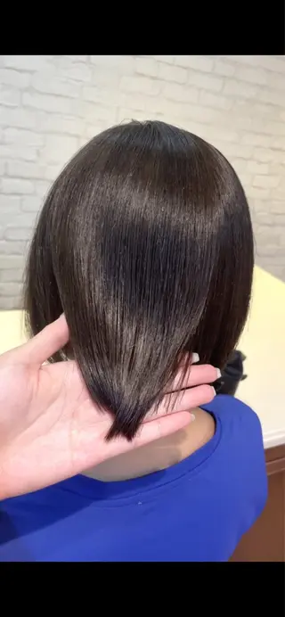 ミディアム カラー BEBE所属・ブリーチなし 透明感カラーKANAのヘアスタイル