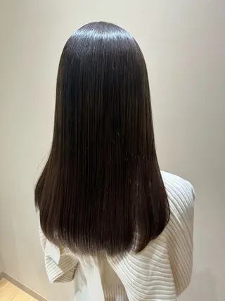 カラー 黒島優香🦋 /縮毛矯正/髪質改善のヘアスタイル