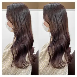 ロング カラー 村山 茉衣のヘアスタイル