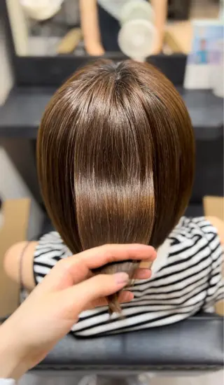 ミディアム 透明感カラー/似合 わせカット🤍ヒナタのヘアスタイル