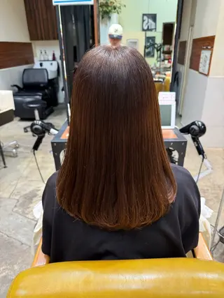 セミロング 小野 希奈のヘアスタイル
