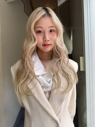 ロング sliver siki・ayanaのヘアスタイル