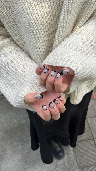 ネイル 🩷ྀི暖色カラー 🫧ྀིススマゴチヨのヘアスタイル