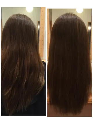 セミロング ロング ツヤ髪専門美容師 桑原 和誠のヘアスタイル