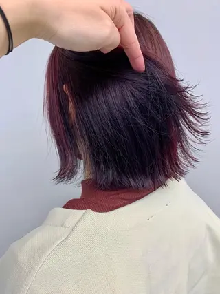ショート カラー theF___ yukoのヘアスタイル