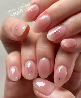 ネイル ラベンダー💖日暮里 ルル💖ネイルのネイルデザイン