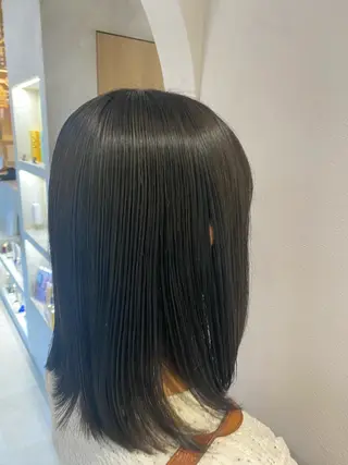 カラー ハイトーン/推しカラ ー⛓💜ゆららのヘアスタイル