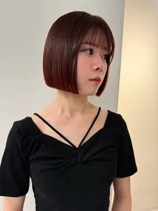 カラー ViVIE 福岡天神 🎀高橋桜花のヘアスタイル