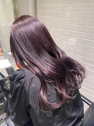 ロング カラー とびまつ /ショート/脱白髪染のヘアスタイル