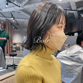ミディアム カラー salowin所属・名古屋本山美容室 スタイリストNANAのヘアスタイル