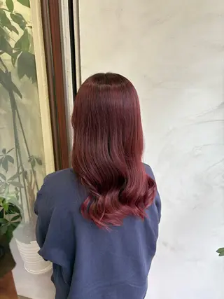 セミロング カラー 髪質改善🌿‬/艶感 /髙木 優人のヘアスタイル