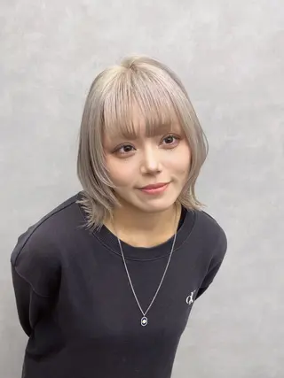 ショート カラー 渡辺春衣 ♡デザインカラーのヘアスタイル