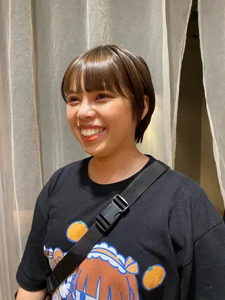 ショート なみまきパーマ/ボブ パーマ🌼杉田 萌恵のヘアスタイル