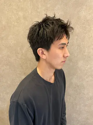 ショート メンズ 横浜/メンズ/ 大人ショート/齊藤結のヘアスタイル