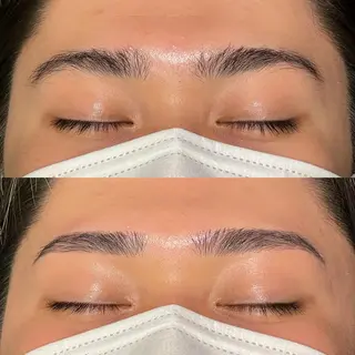 ショート メンズ アイブロウ メンズ眉毛ワックス 青山英憲のヘアスタイル