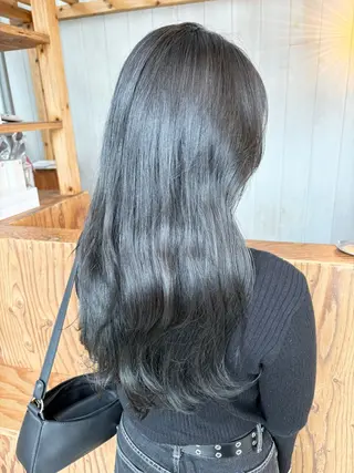 ロング Nicoru*所属・園田 綾佳のヘアスタイル