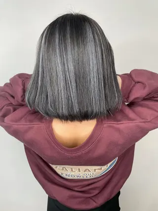 ミディアム カラー 立川、北口.ans 黒木 和大のヘアスタイル