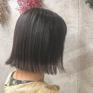 ミディアム カラー にった みずきのヘアスタイル